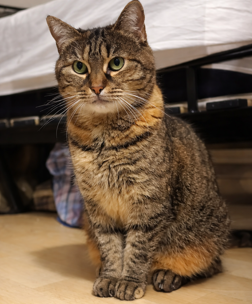 Chat en cours de sociabilisation